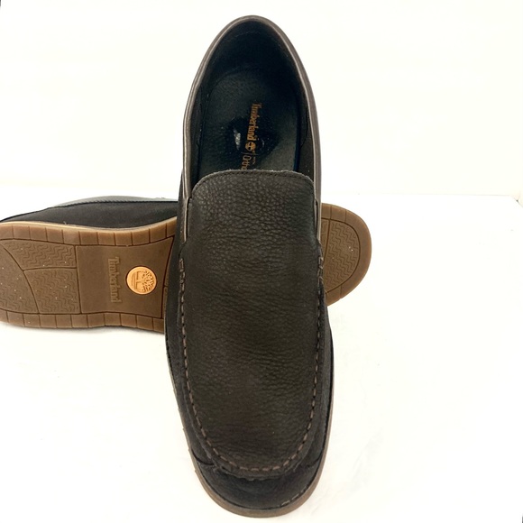 Timberland Mens Loafer Brown Leather Size 13 - Picture 4 of 11